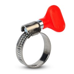 Хомуты червячные MGF с ключом W2